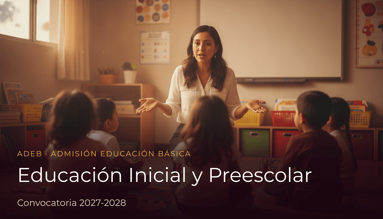 Educación Inicial y Preescolar